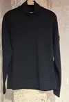 Stone Island Long-sleeved Sweater In Black