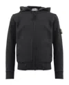 Stone Island Long-sleeved Sweater In Black