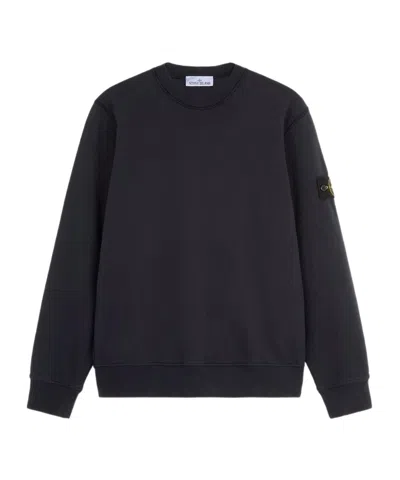 STONE ISLAND STONE ISLAND COMPASS PATCH CREWNECK SWEATSHIRT