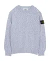 Stone Island Long-sleeved Sweater In Gray