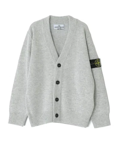 Stone Island Long-sleeved Sweater In Gray