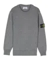 Stone Island Long-sleeved Sweater In Gray