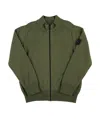 Stone Island Long-sleeved Sweater In Green