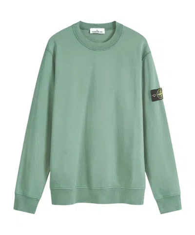STONE ISLAND COMPASS-BADGE SWEATSHIRT