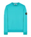 Stone Island Long-sleeved Sweater In Green