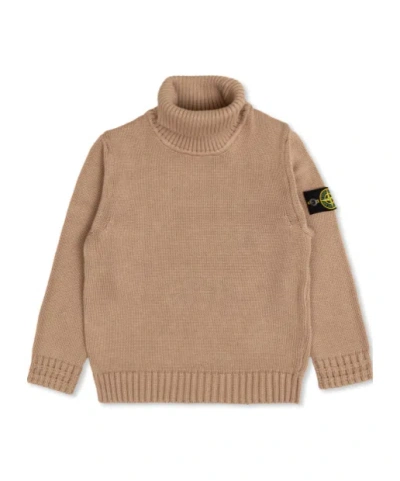 Stone Island Long-sleeved Sweater In Neutral
