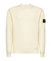 Stone Island Crewneck Sweatshirt In Nude
