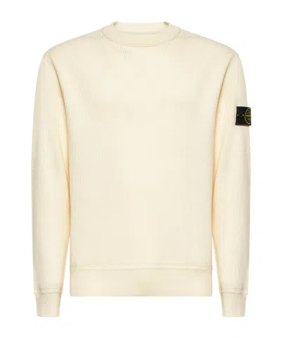 STONE ISLAND STONE ISLAND COMPASS-BADGE CREWNECK SWEATSHIRT