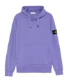 Stone Island Hoodie Mit Kompass-patch In Purple