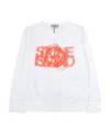 Stone Island Long-sleeved Sweater In White