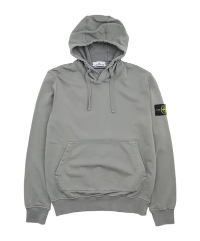 Stone Island Long-sleeved Sweatshirt In Gray