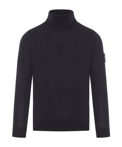 STONE ISLAND LONG-SLEEVED TURTLENECK SWEATER