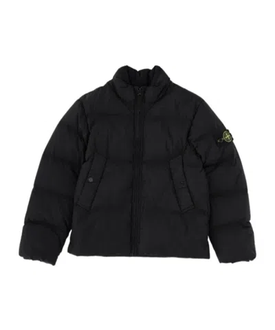 Stone Island Long-sleeve Jacket In Black