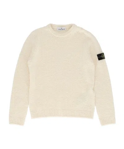 Stone Island Long-sleeved Sweater In Neutral