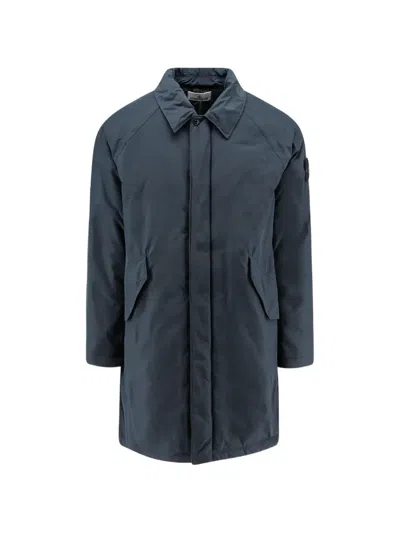 Stone Island Micro Reps Padded Jacket In Blue