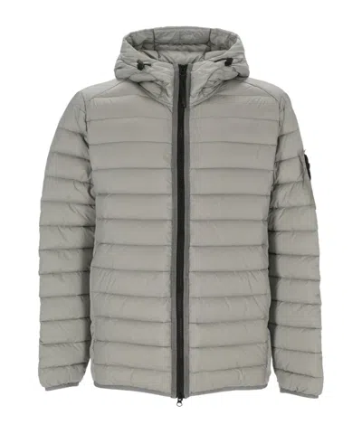 STONE ISLAND STONE ISLAND ZIPPED QUILTED JACKET