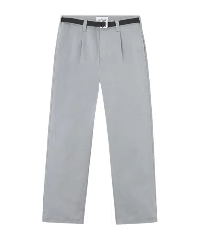 STONE ISLAND PLEATED TROUSERS