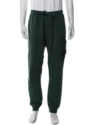 Pre-owned Stone Island Lounge Bottoms In Green