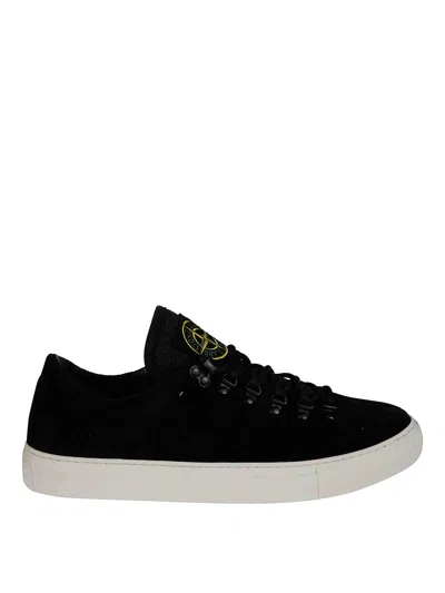 STONE ISLAND LOW TOP SNEAKERS