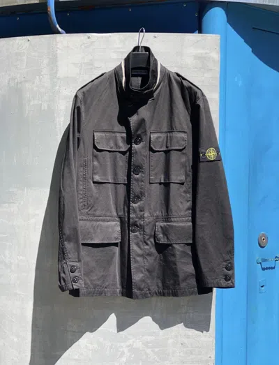 Pre-owned Stone Island M65 Jacket Aw/2008 In Black