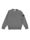 Stone Island Kids Sweaters Grey In Gray