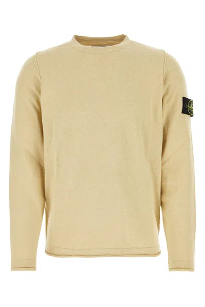 Stone Island Maglia-m Nd  Male In Gold