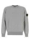 Stone Island Jersey With Logo In Gray