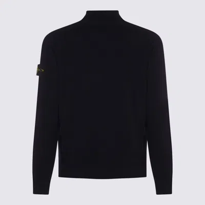STONE ISLAND STONE ISLAND BLUE KNITWEAR