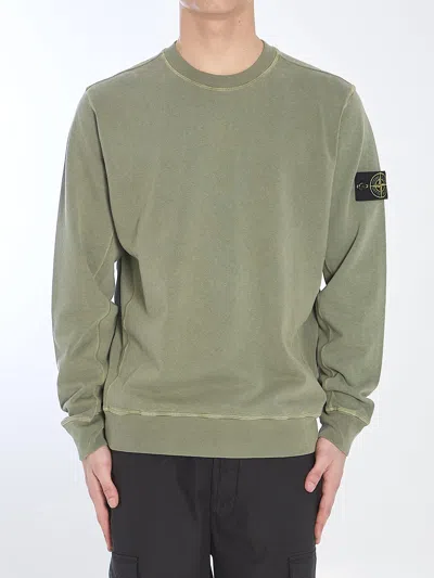 STONE ISLAND MALFILÉ SWEATSHIRT