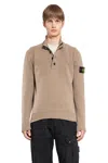 Stone Island Sweater  Men Color Brown In Beige