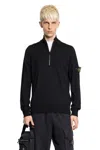Stone Island 5100007 Half-zip Jumper In Black