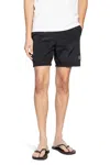 Stone Island Man Black Swimwear In Black