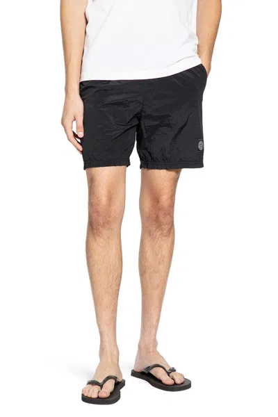 Stone Island Man Black Swimwear