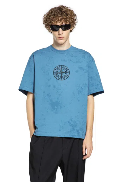 STONE ISLAND T-SHIRT IN COTTON JERSEY
