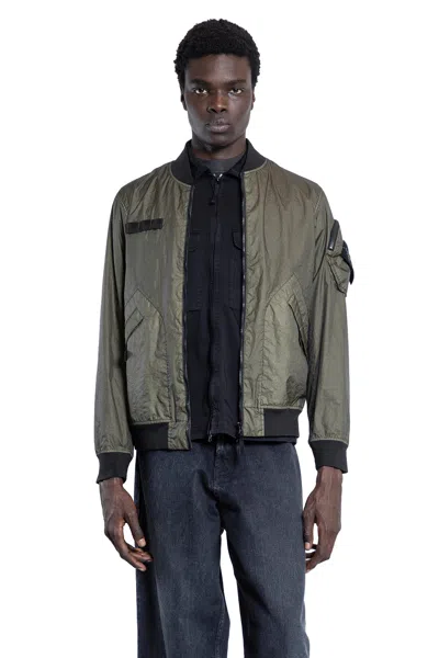 Stone Island Man Green Jackets