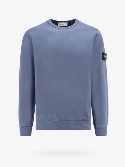 Stone Island Sweatshirt Blue Cotton