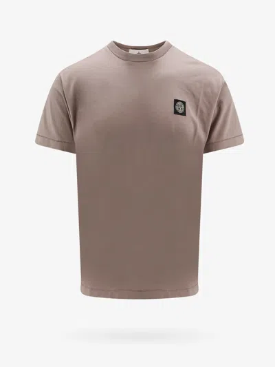 Stone Island T-shirt  In Beige