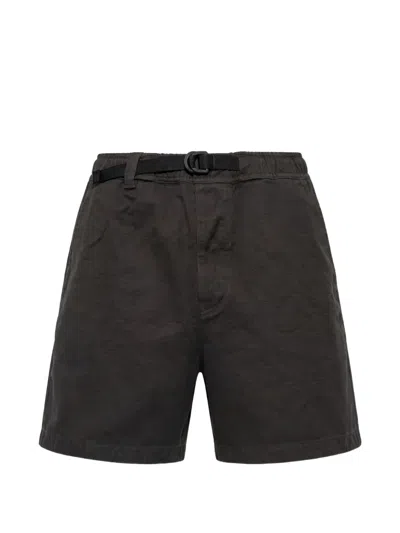 Stone Island Marina Belted Bermuda Shorts In Gray