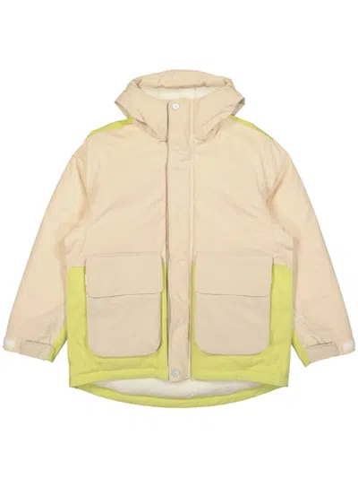 Stone Island Marina Down Jacket In Yellow