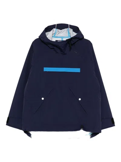 STONE ISLAND MARINA HOODED PANELLED JACKET - MEN'S - POLYURETHANE/POLYAMIDE