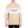Stone Island Marina Long Sleeve Knitted Sweater In Neutral