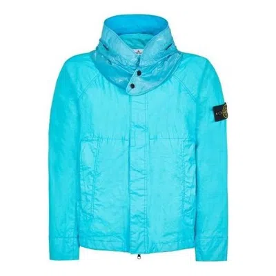 Stone Island Membrana 3l Jacket 'turquiose' In Blue