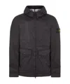 Stone Island Lightweight Jacket Black Polyamide In Black