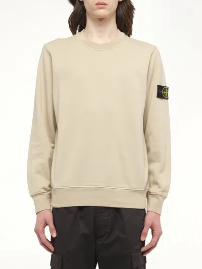 STONE ISLAND MEN'S 610006 COTTON FLEECE SWEATSHIRT