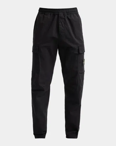 Stone Island Men & Apos;s Stretch Cargo Pants In Green