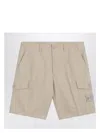 Stone Island Logo Patch Bermuda Shorts