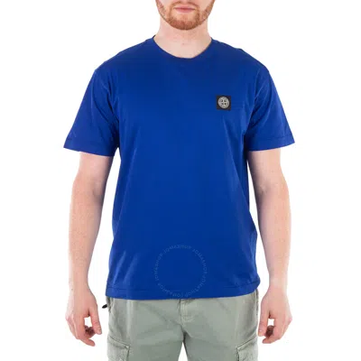 Stone Island Kids' Bright Blue Short-sleeved T-shirt