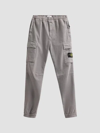 Stone Island Men's Cargo Jogger Pants In Gray