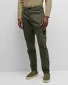 Stone Island Men's Classic Cargo Pants In Musk