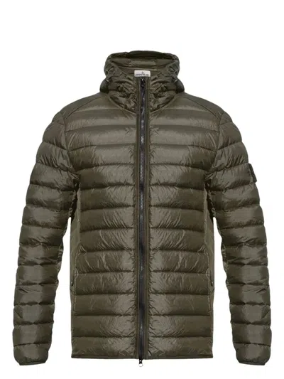 STONE ISLAND MEN'S COMPASS BADGE PUFFER JACKET